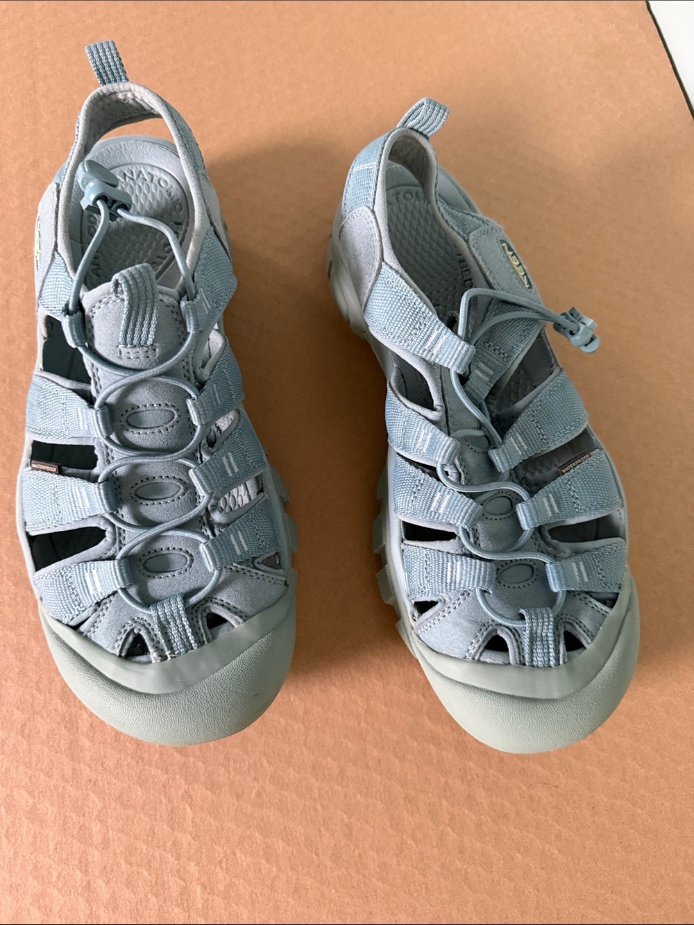 Keen Teal Adventure Sandals Size 11 - Picture 3 of 5